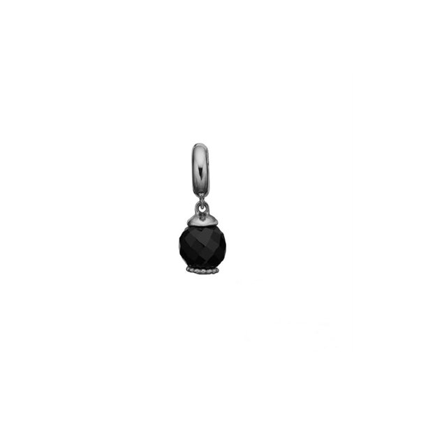 Christina Jewelry Big Moving Onyx Charm